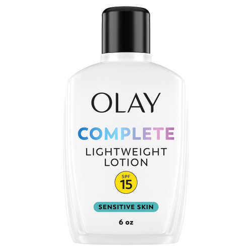 olay Complete Lotion Moisturizer Sensitive with Sunscreen SPF 15 6oz