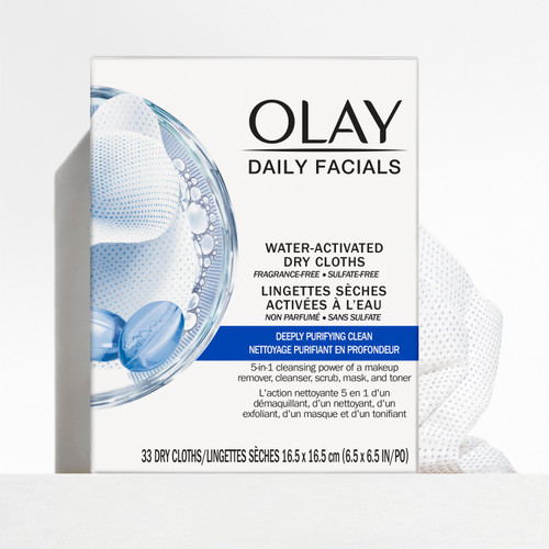 olay Daily Facials Less time cleansing more time living
