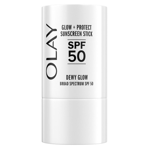 olay Glow + Protect Sunscreen Stick SPF 50 Level up your skin care routine with this fragrance-free lightweight face sunscreen stick