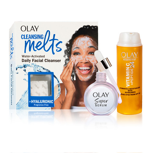 olay Hydrated & Healthy Hyaluronic Acid & Vitamin C Gift Set