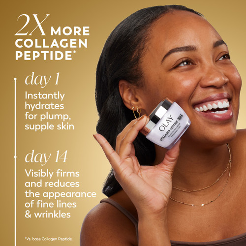 Olay Olay Collagen Peptide MAX Moisturizing Cream Maximize Your Collagen Peptide