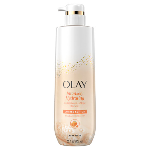 olay Olay Intensely Hydrating Body Wash Mandarin Limited Edition Summer Fizz Body Wash