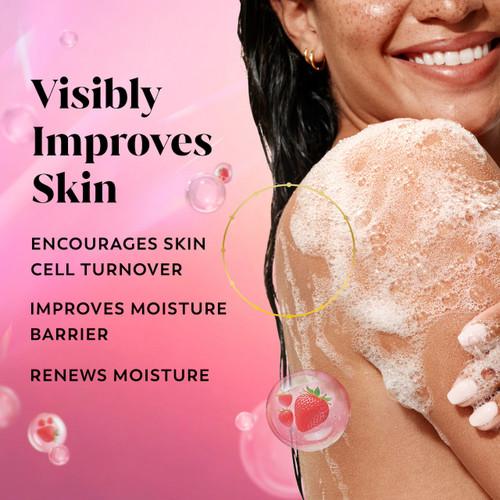 Olay Olay Intensely Hydrating Body Wash Strawberry Limited Edition Summer Fizz Body Wash
