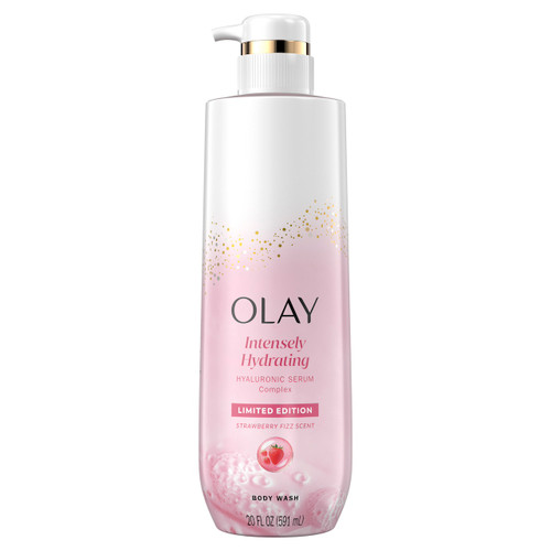 olay Olay Intensely Hydrating Body Wash Strawberry Limited Edition Summer Fizz Body Wash