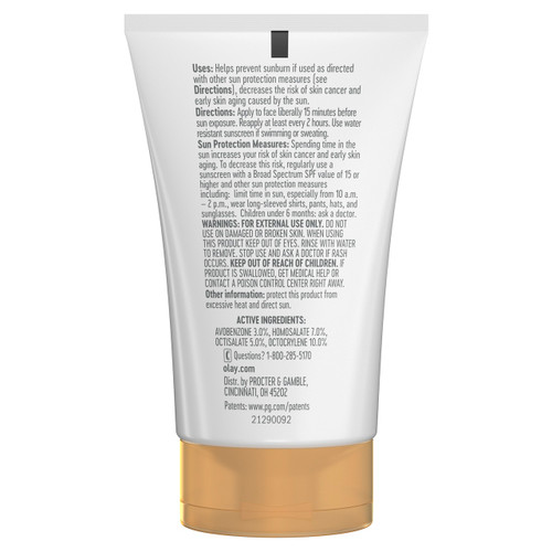 Olay Olay Invisible Sunscreen SPF 35 100% Invisible Facial Sunscreen With Vitamin C For Weightless Sun Protection