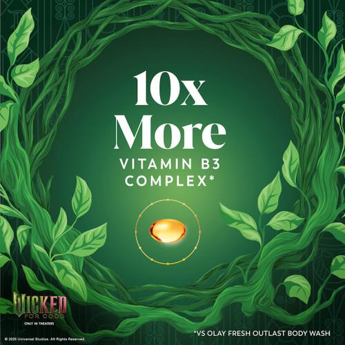 Olay Olay Limited Edition Serum Body Wash Wickedly Wonderful 20 Fl Oz Elphaba's Edition Hydrating Body Wash
