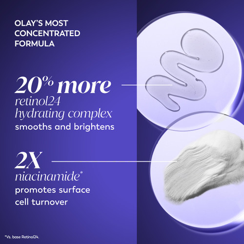 Olay Olay Retinol 24 MAX Night Moisturizer Wake Up To Even Smoother Brighter Skin