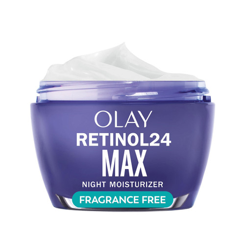 olay Olay Retinol 24 MAX Night Moisturizer Wake Up To Even Smoother Brighter Skin