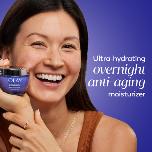 Olay Olay Retinol 24 MINI Night Moisturizer Wake Up To Smoother Brighter Skin