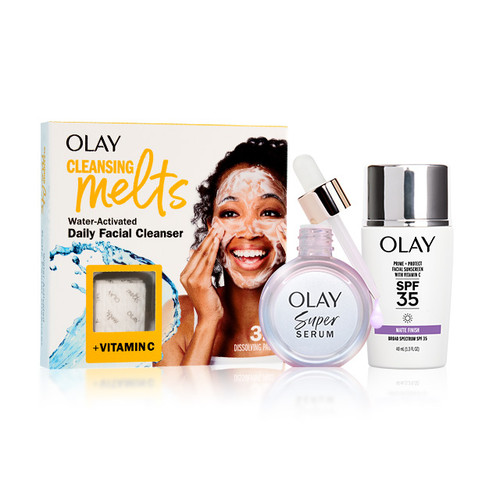 olay Smooth & Silky Vitamin C & SPF Gift Set