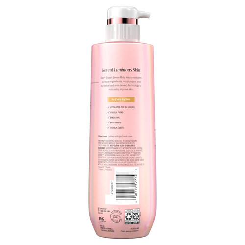 Olay Olay Super Serum Body Wash For Extra Dry Skin 5 Visible Skincare Benefits In 1