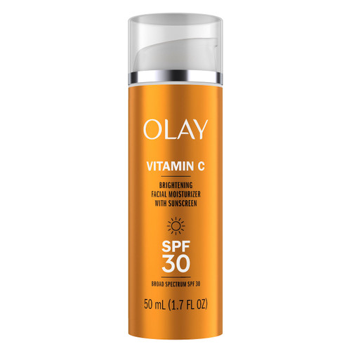olay Olay Vitamin C Brightening Facial Moisturizer with Sunscreen SPF 30 Instantly improve skin's hydration and get SPF30 sun protection