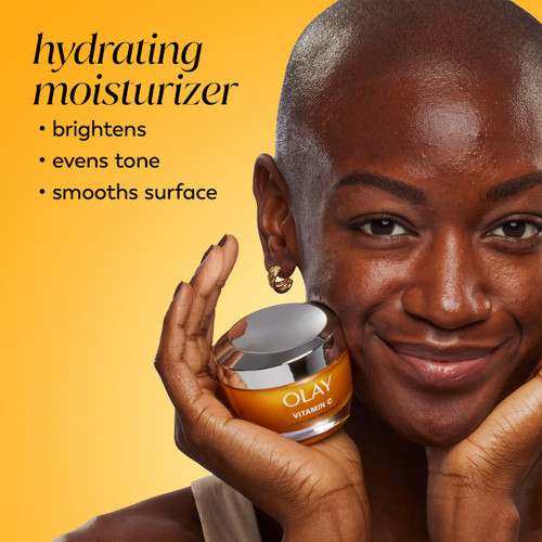 Olay Olay Vitamin C Lightweight Hydrating Moisturizer Delivers 2X Brighter Skin In 28 Days