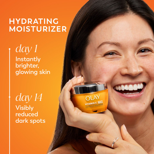 Olay Olay Vitamin C MAX Lightweight Hydrating Moisturizer See 2X Brighter Skin In 1 Month*
