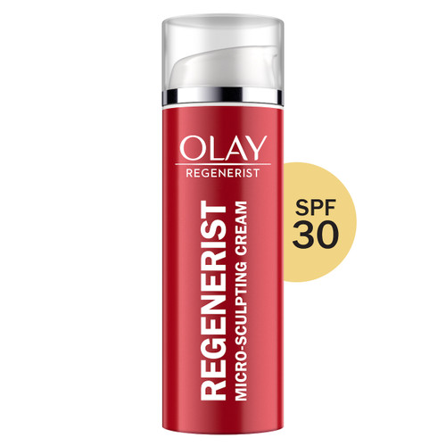 olay Regenerist Micro-Sculpting Cream Moisturizer Advanced Anti-Aging Cream With Broad Spectrum SPF 30