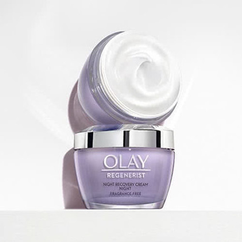 Olay Regenerist Night Recovery Night Cream Moisturizer Its Intense Moisture Hydrates Throughout The Night To Reduce The Appearance Of Fine Lines And Wrinkles