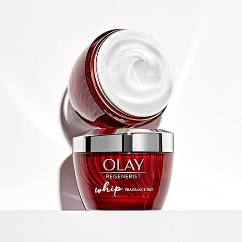 olay Regenerist Whip Fragrance free anti-aging formula reduces the appearance of fine lines & wrinkles without heaviness