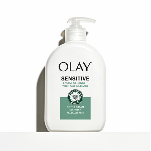 olay Sensitive Facial Cleanser Soothes 7 Signs of Sensitive Skin