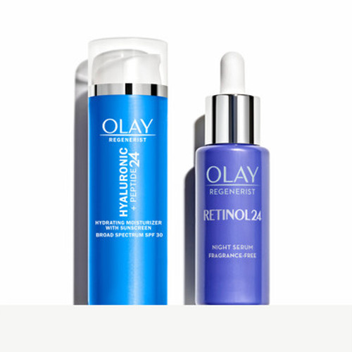 Olay Sunny + Smooth Retinoids & Hyaluronic Acid Gift Set