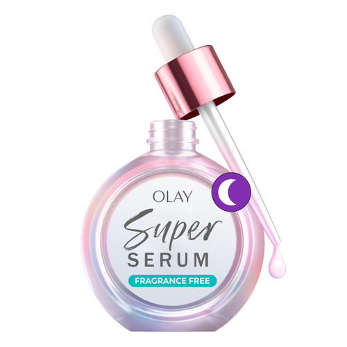 olay Super Serum Night Repair 5 Luxury Night Serum Benefits in 1