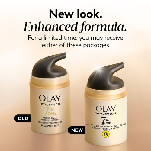 Olay Total Effects Face Moisturizer Fragrance-Free SPF 15 Seven Heavenly Benefits (Without Fragrance)