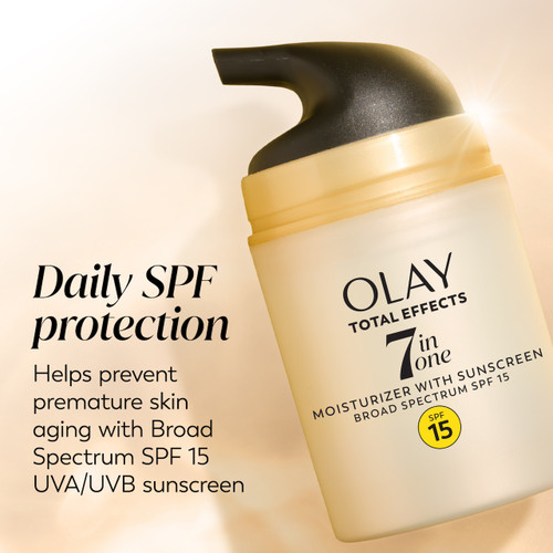 Olay Total Effects Face Moisturizer Fragrance-Free SPF 15 Seven Heavenly Benefits (Without Fragrance)