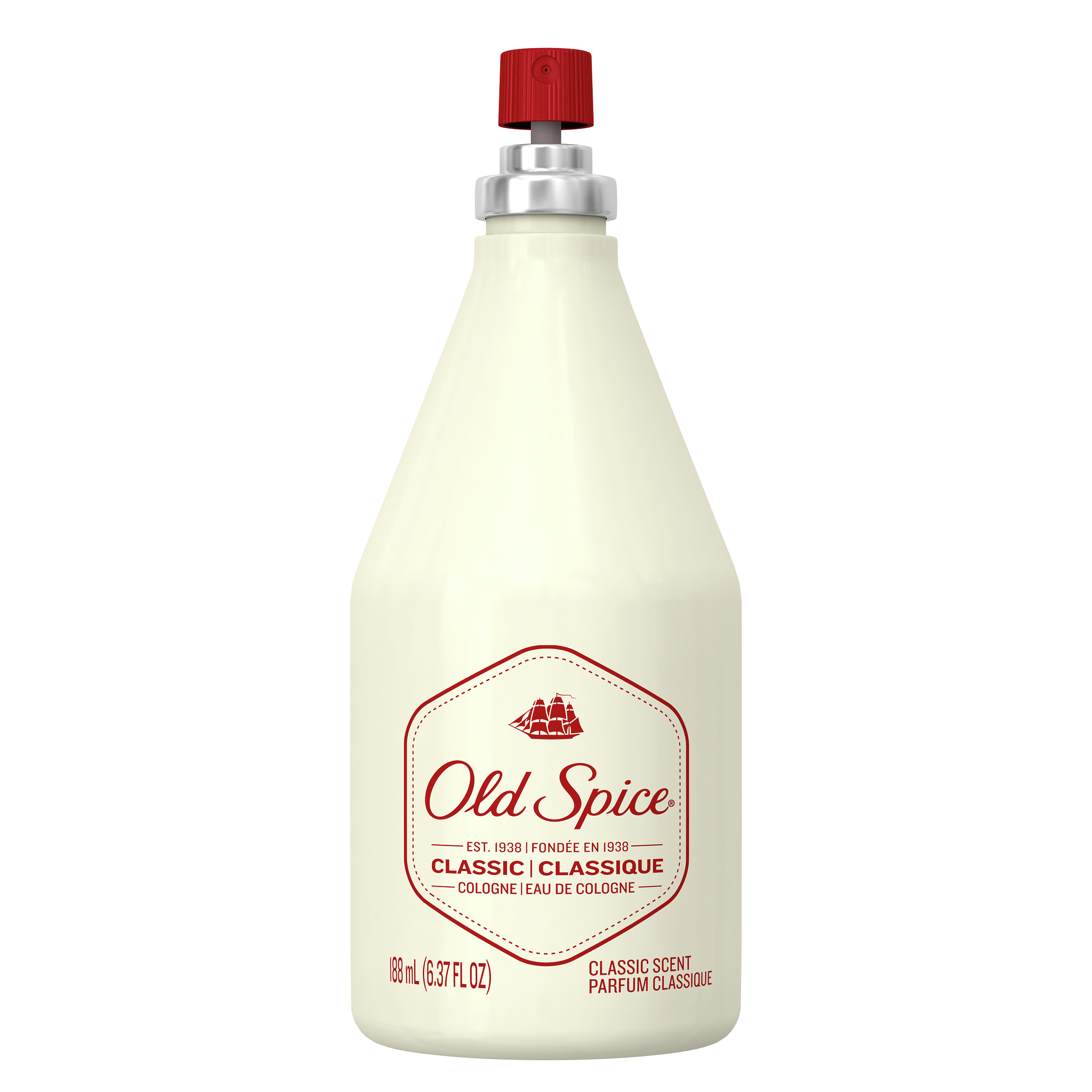 old spice Classic Scent Men's Cologne Spray 6.37 Fl Oz