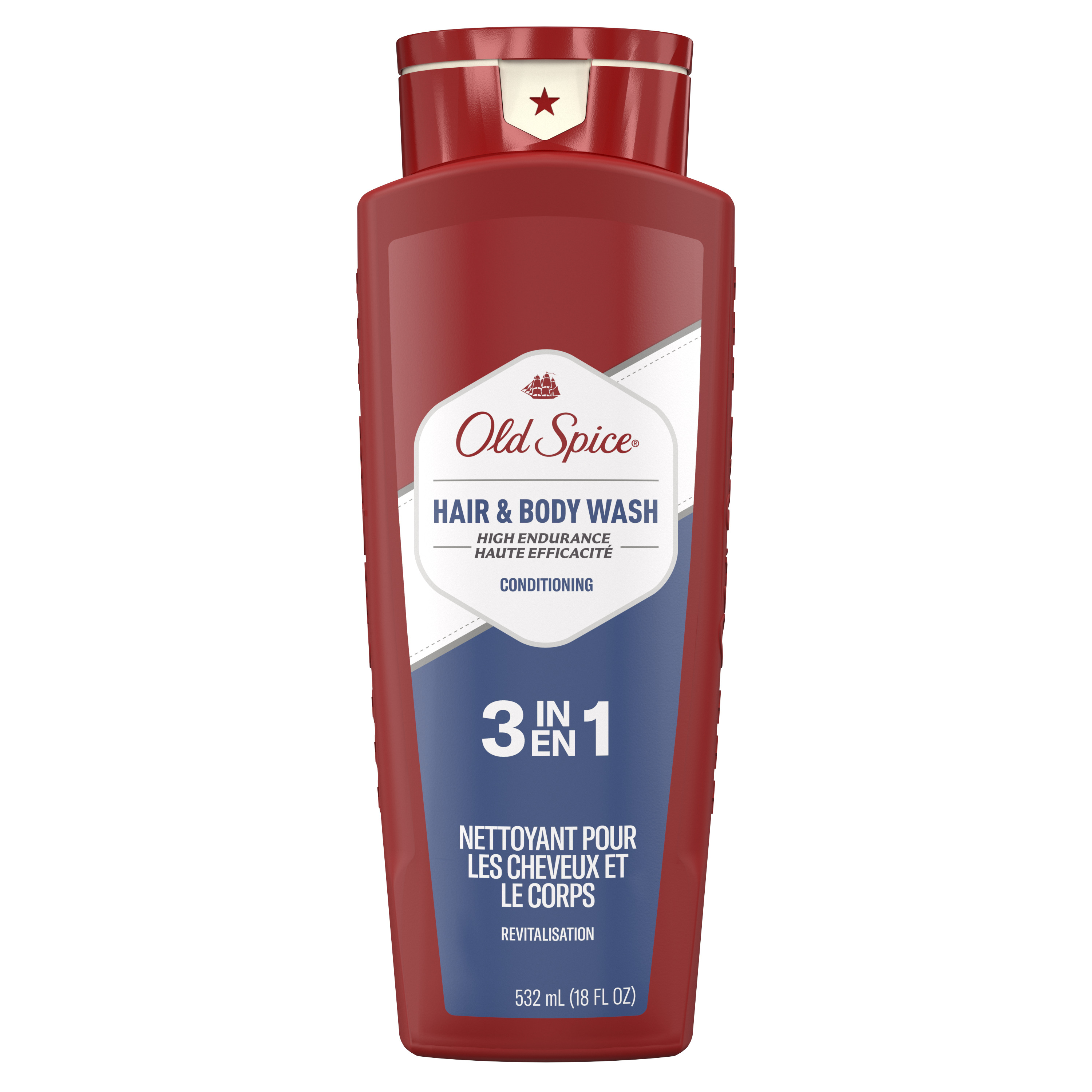 old spice High Endurance Hair & Body Wash Conditioner for Men 18 fl Oz