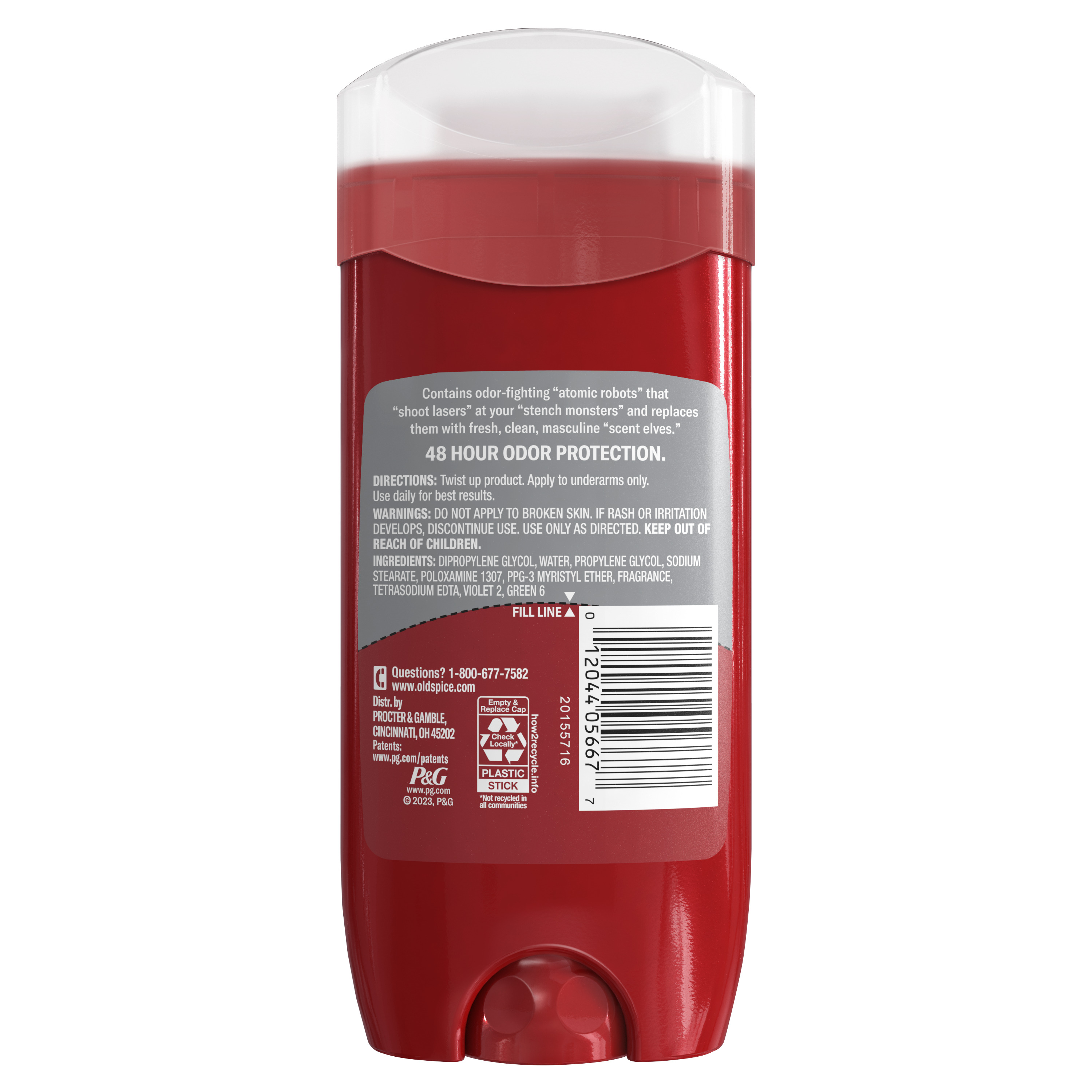 Old Spice Old Spice Aluminum Free Deodorant For Men High Endurance Fresh 3.4 Oz