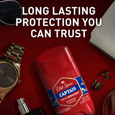 Old Spice Old Spice Antiperspirant And Deodorant Captain 2.6 Oz