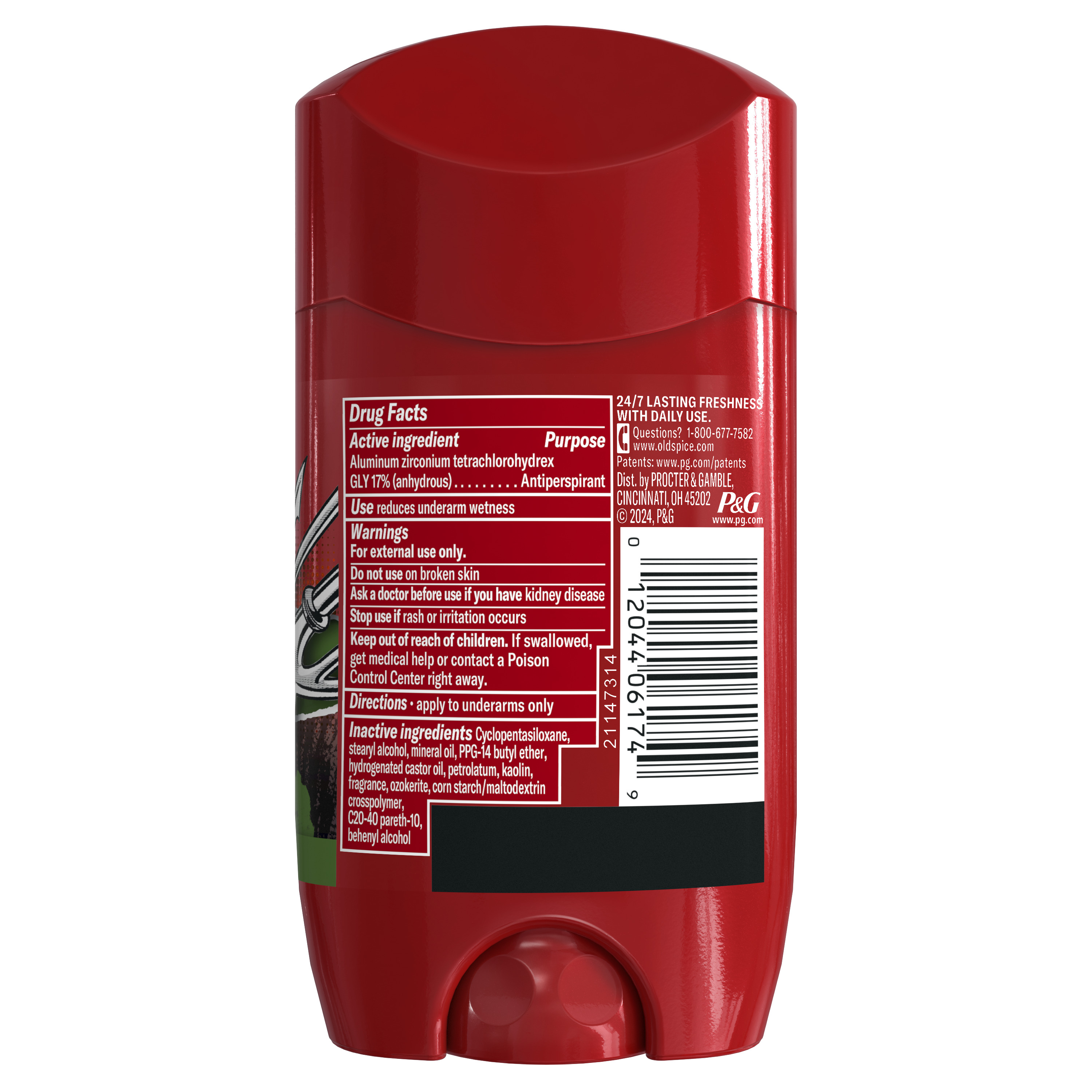 Old Spice Old Spice Antiperspirant And Deodorant For Men Aquaman 2.6 Oz