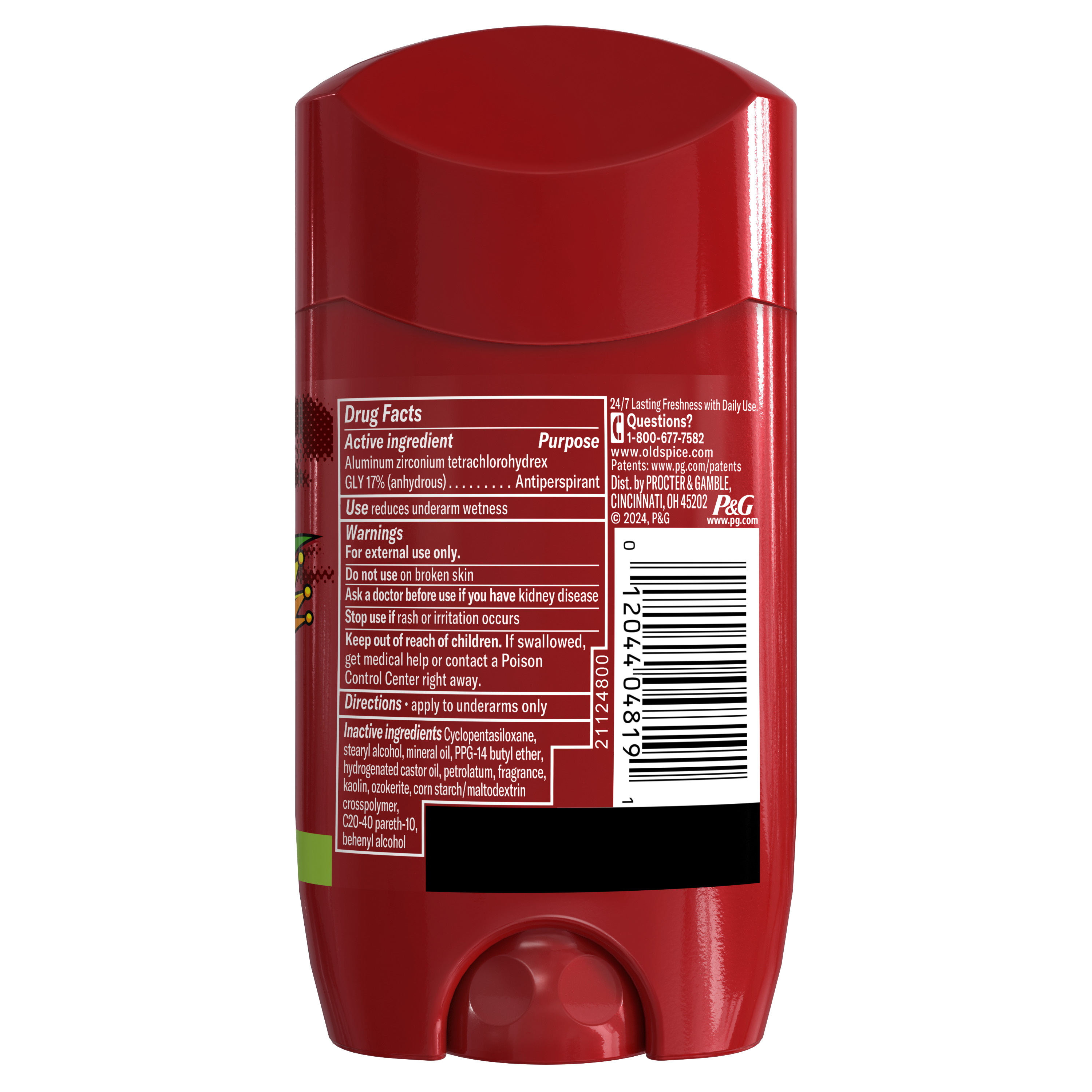 Old Spice Old Spice Antiperspirant And Deodorant For Men Mambaking 2.6 Oz