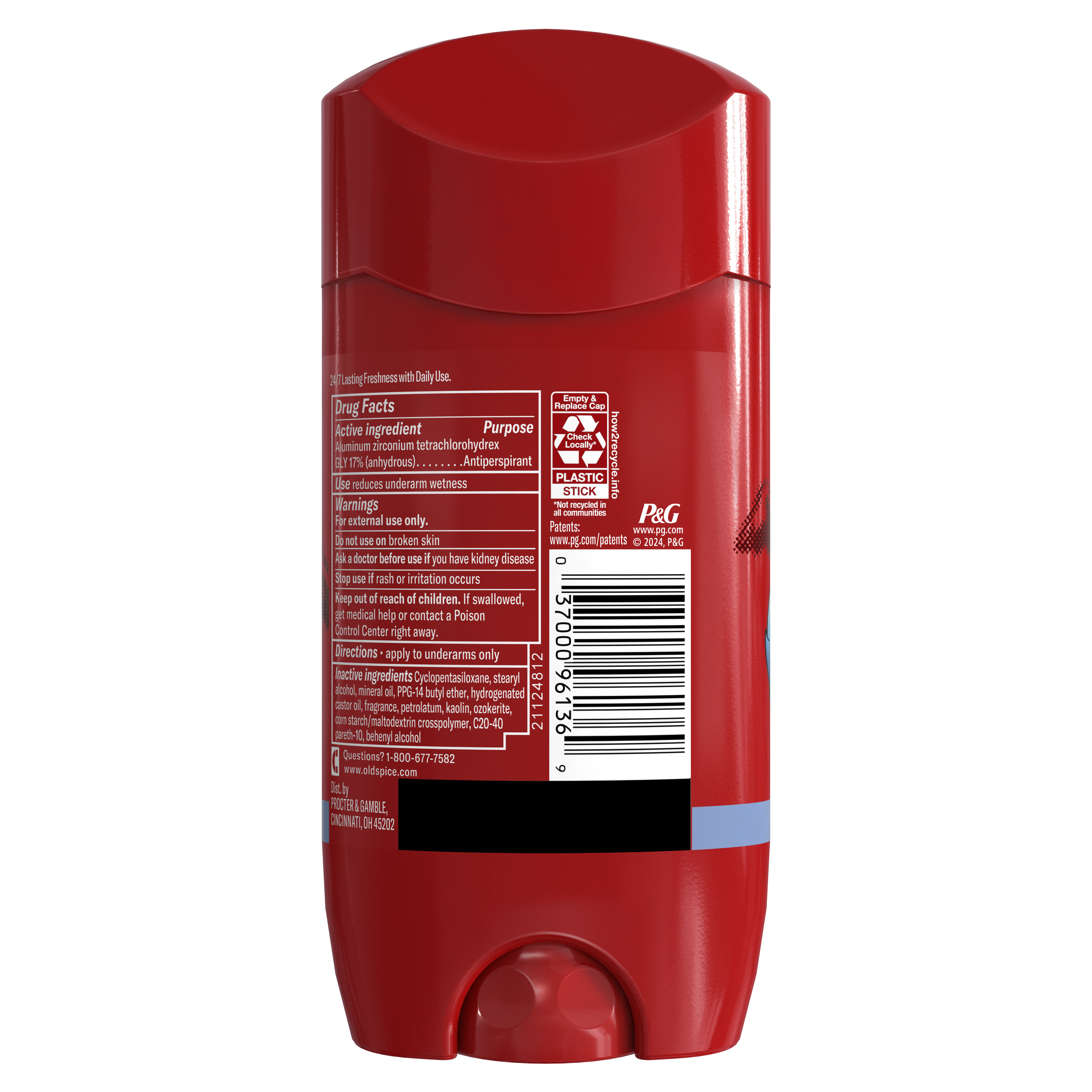 Old Spice Old Spice Antiperspirant And Deodorant For Men Wolfthorn 3.4oz