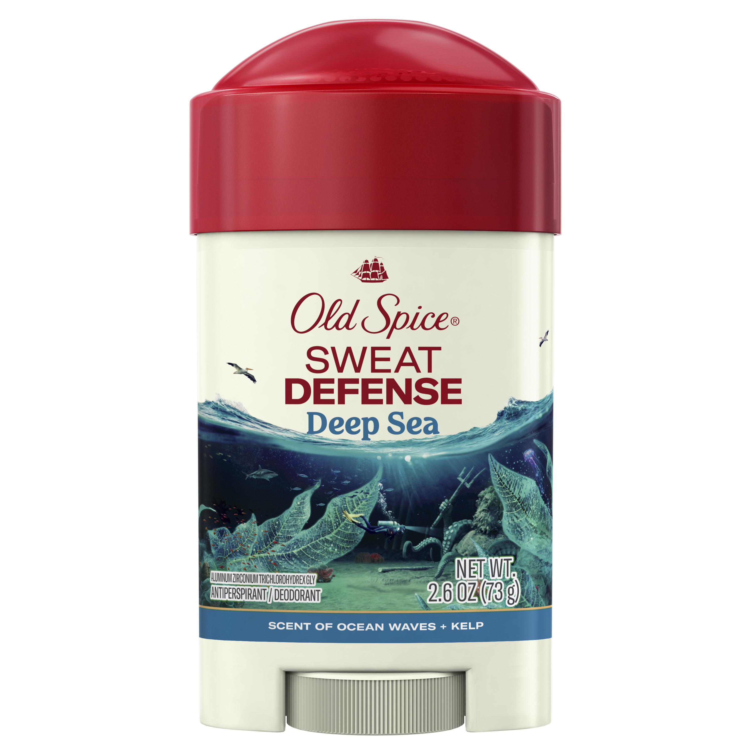 old spice Old Spice Antiperspirant & Deodorant for Men Deep Sea 2.6 Oz
