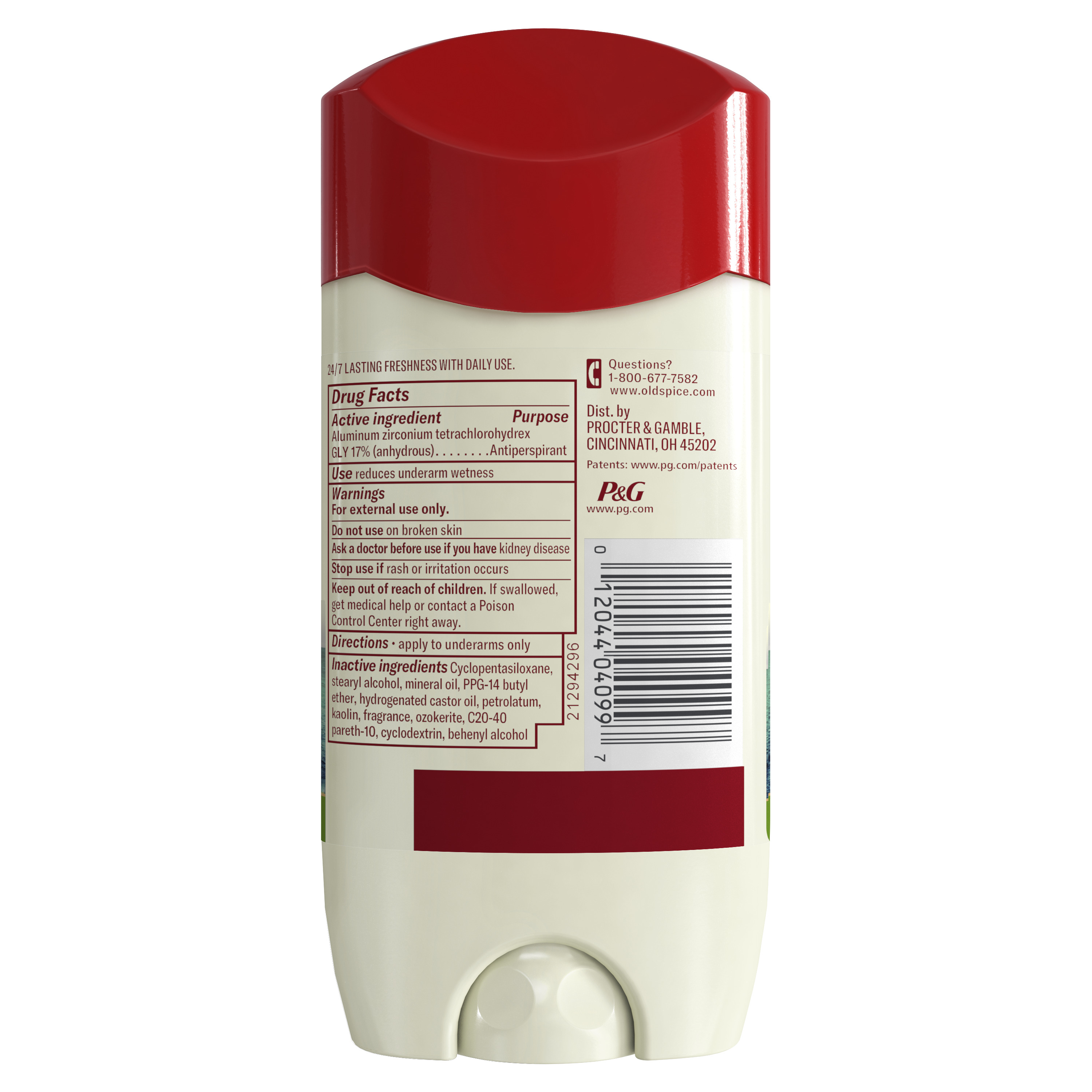 Old Spice Old Spice Antiperspirant Deodorant For Men Fiji 3.4 Oz