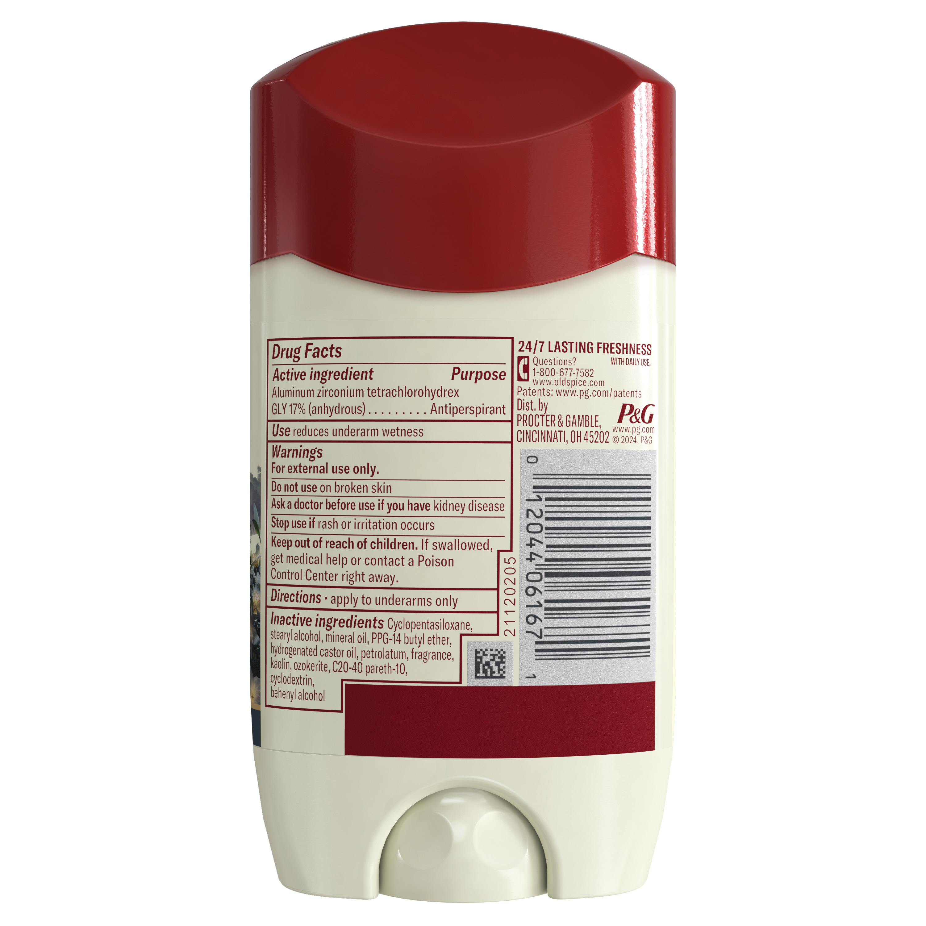 Old Spice Old Spice Antiperspirant Deodorant For Men In Thunder Scent 2.6 Oz