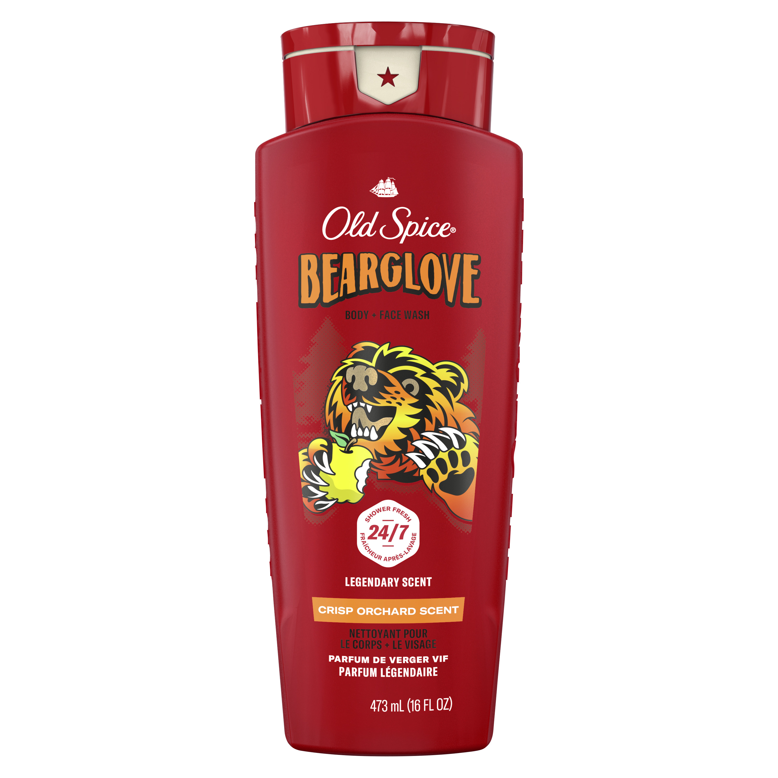 old spice Old Spice Body Wash for Men 24/7 Shower Clean Bearglove 16 Oz