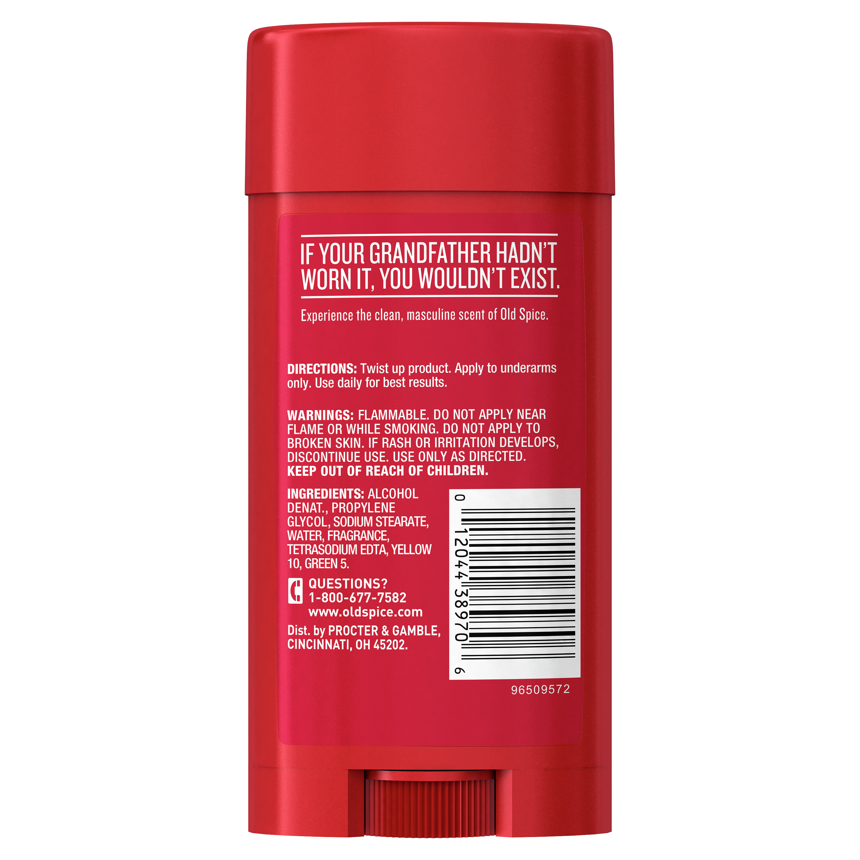 Old Spice Old Spice Classic Original Scent Deodorant For Men 3.25 Oz
