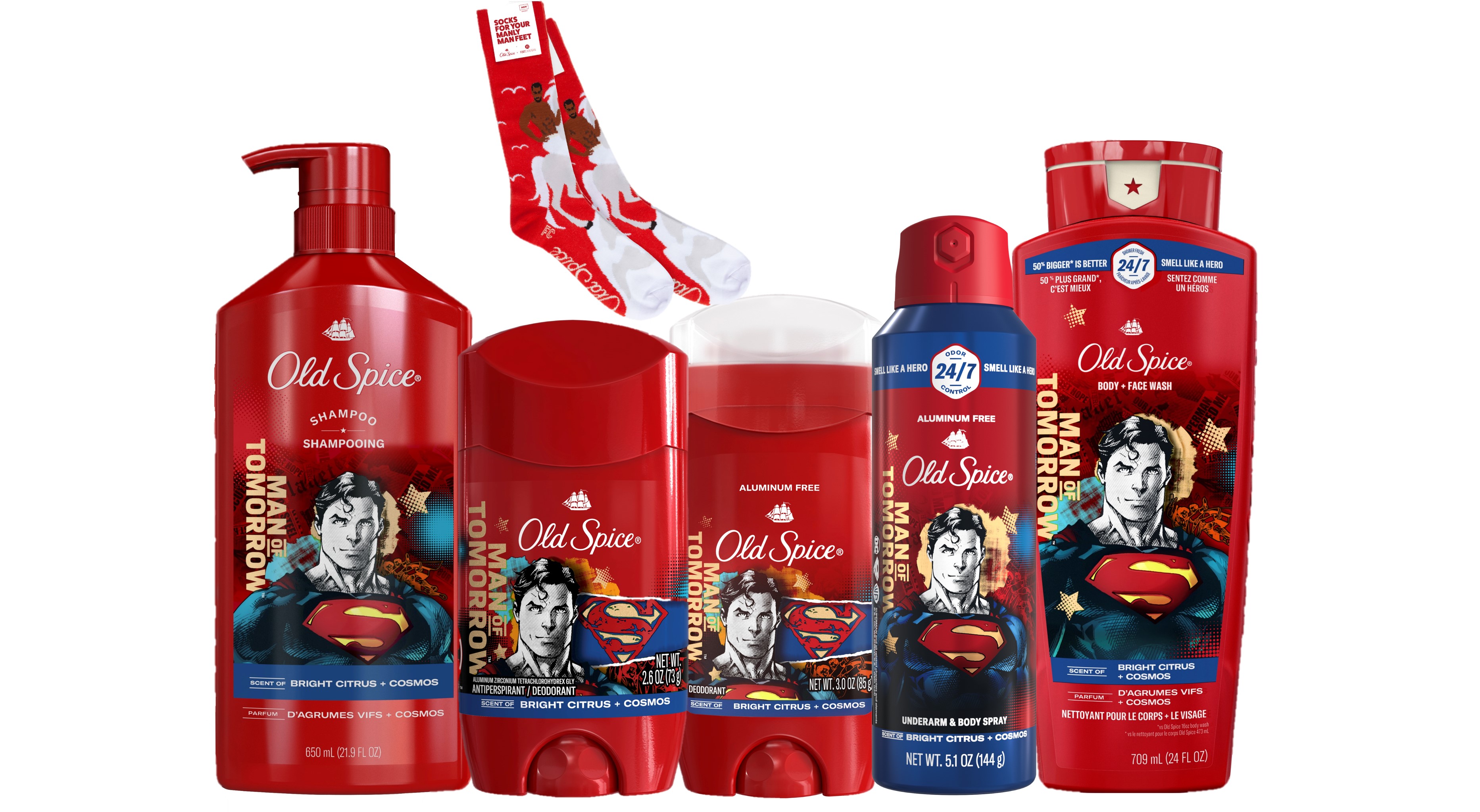 old spice DC x Old Spice Superman Bundle