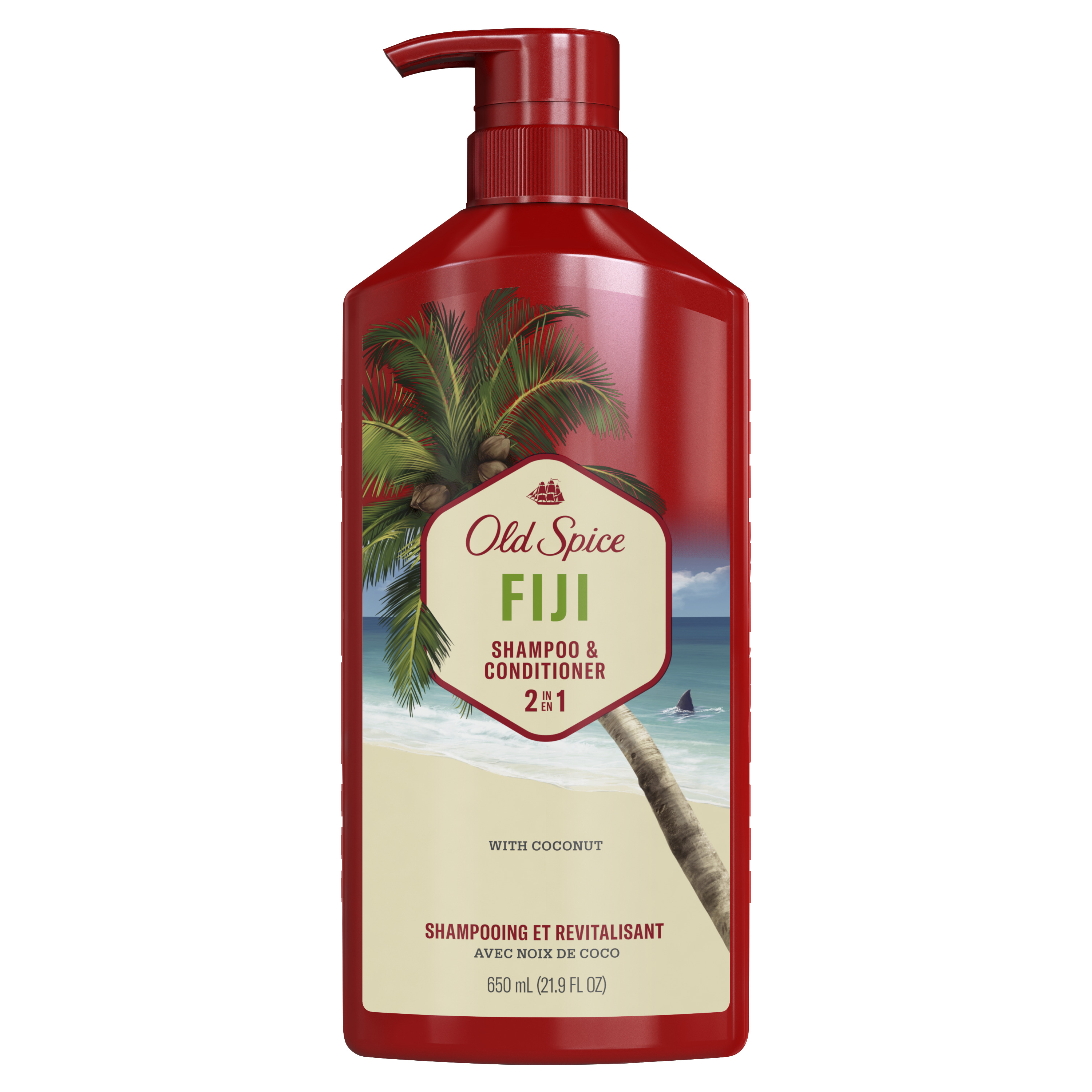 old spice Old Spice Fiji 2in1 Shampoo and Conditioner for Men 22 fl Oz