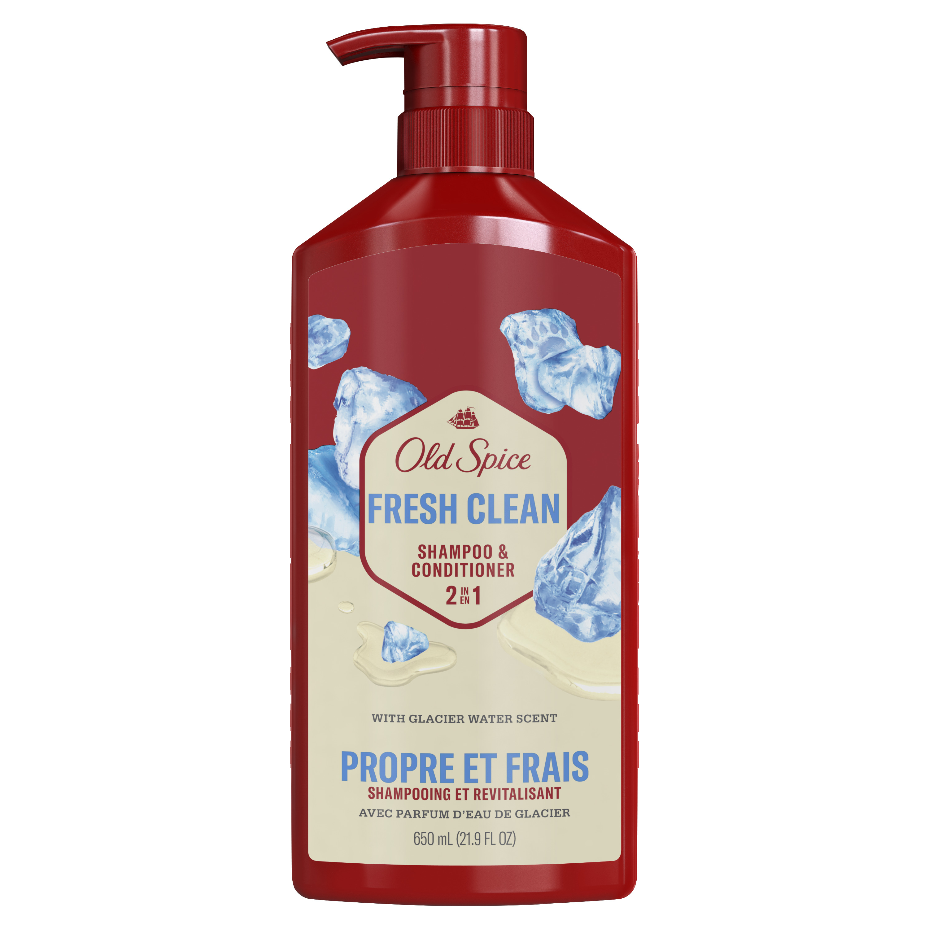 old spice Old Spice Fresh Clean 2in1 Shampoo and Conditioner 21.9 Oz