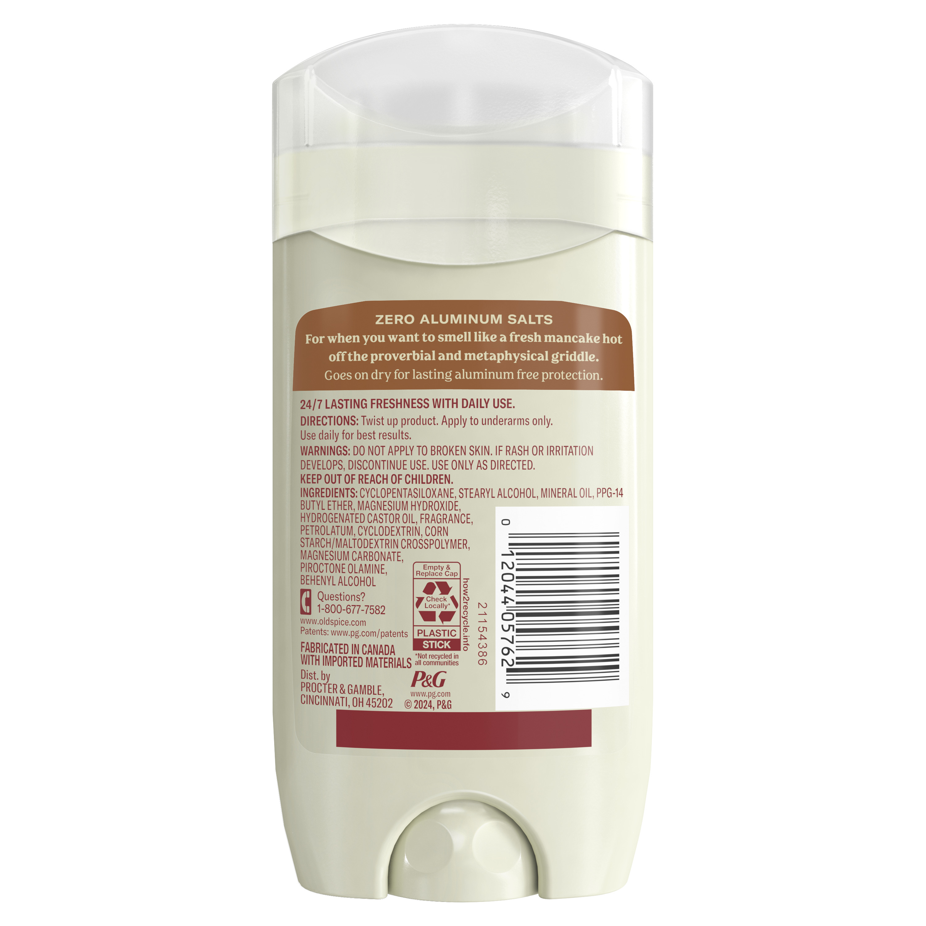 Old Spice Old Spice GentleMan's Collection Deodorant Brown Sugar & Cocoa Butter 3.0 Oz