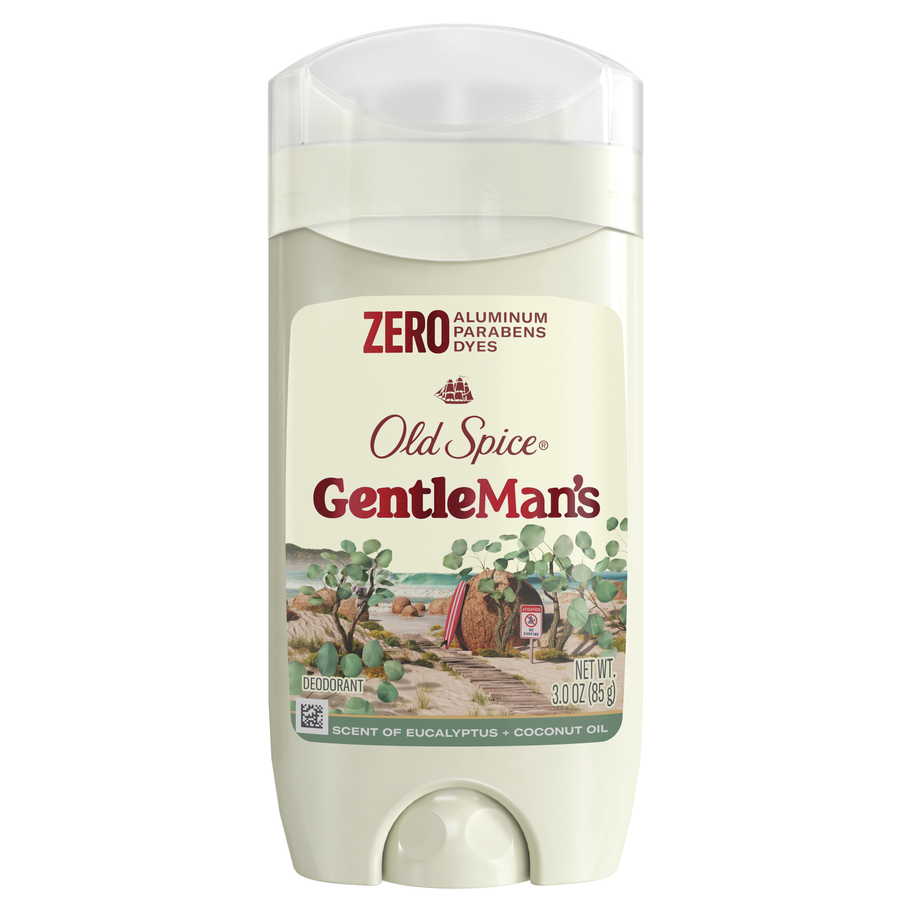 old spice Old Spice GentleMan's Deodorant with Eucalyptus and Coconut Oil 3 Oz