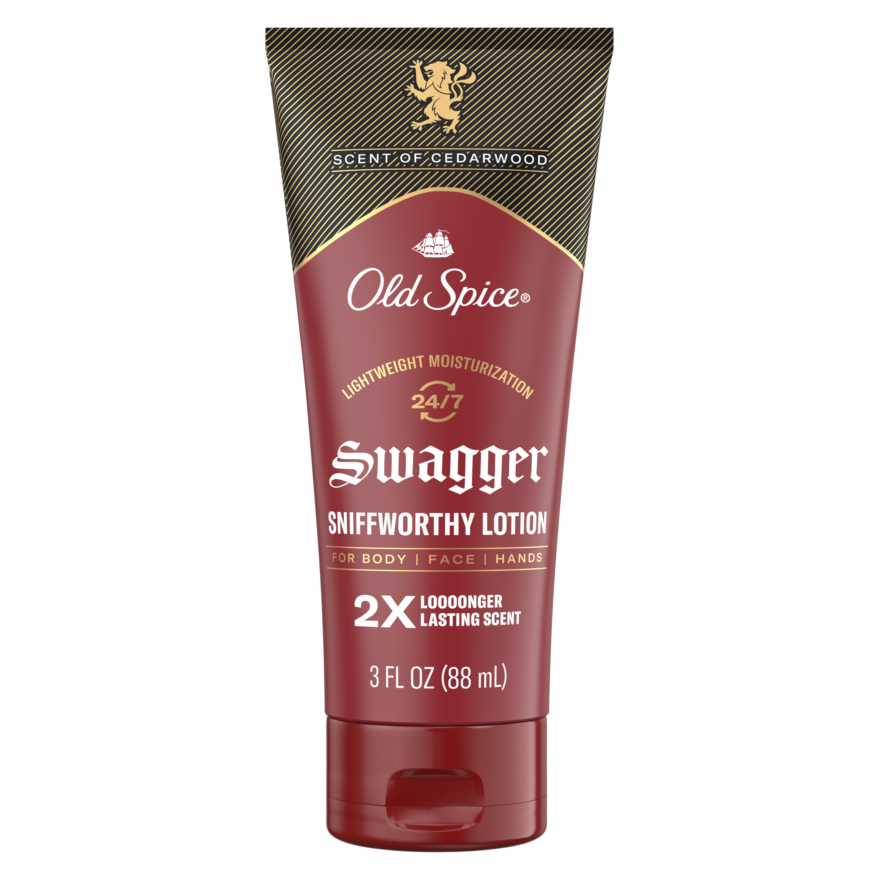 old spice Old Spice Hand and Body Lotion 24/7 Moisturization Swagger 3 Oz