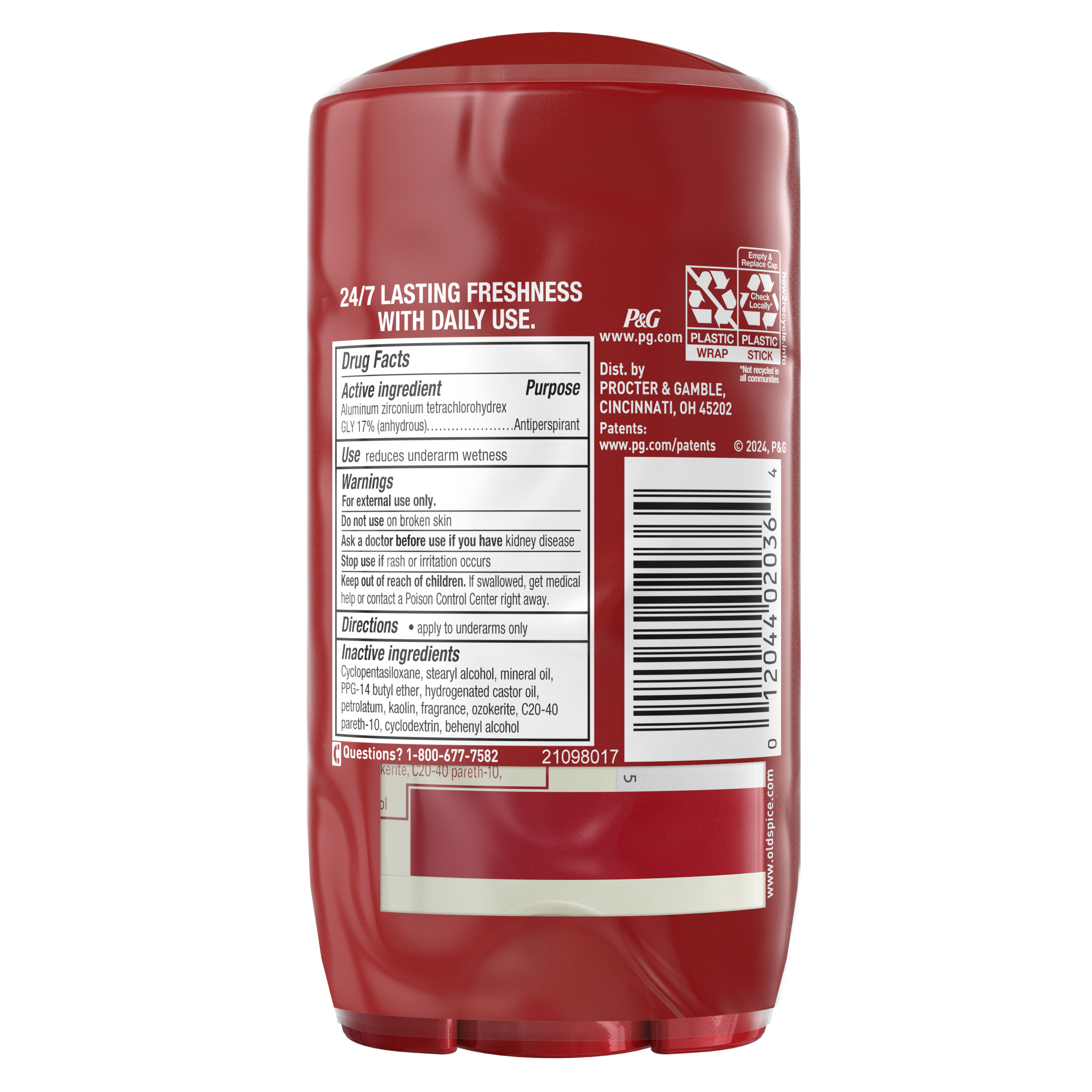 Old Spice Old Spice Men's Antiperspirant And Deodorant Fiji With Palm Tree Twin Pack 2x 2.6 Oz