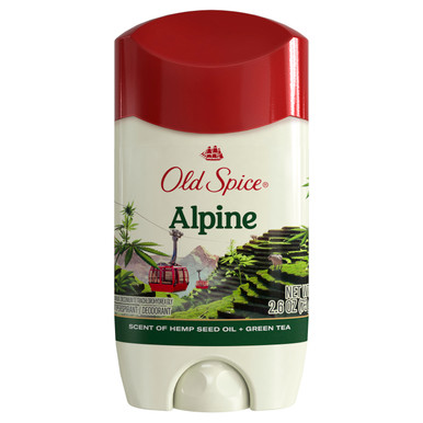 old spice Old Spice Men's Antiperspirant & Deodorant Alpine with Scent of Hemp Seed Oil + Green Tea 2.6 Oz