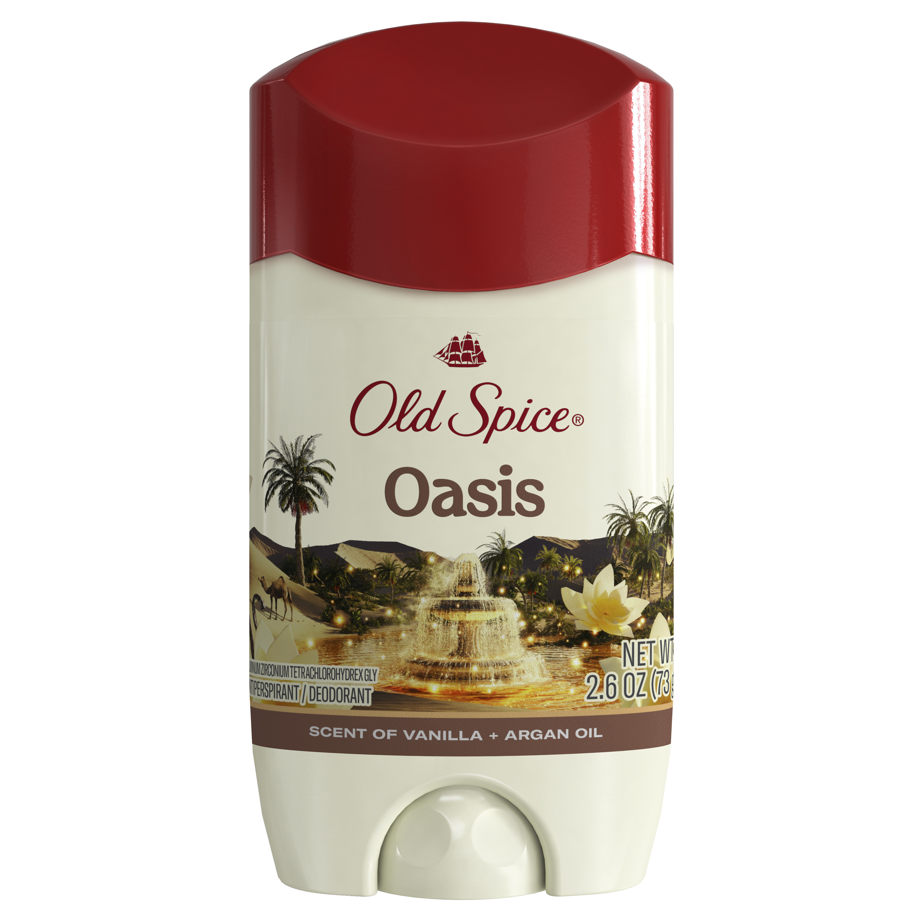 old spice Old Spice Men's Antiperspirant & Deodorant Oasis with Vanilla 2.6oz