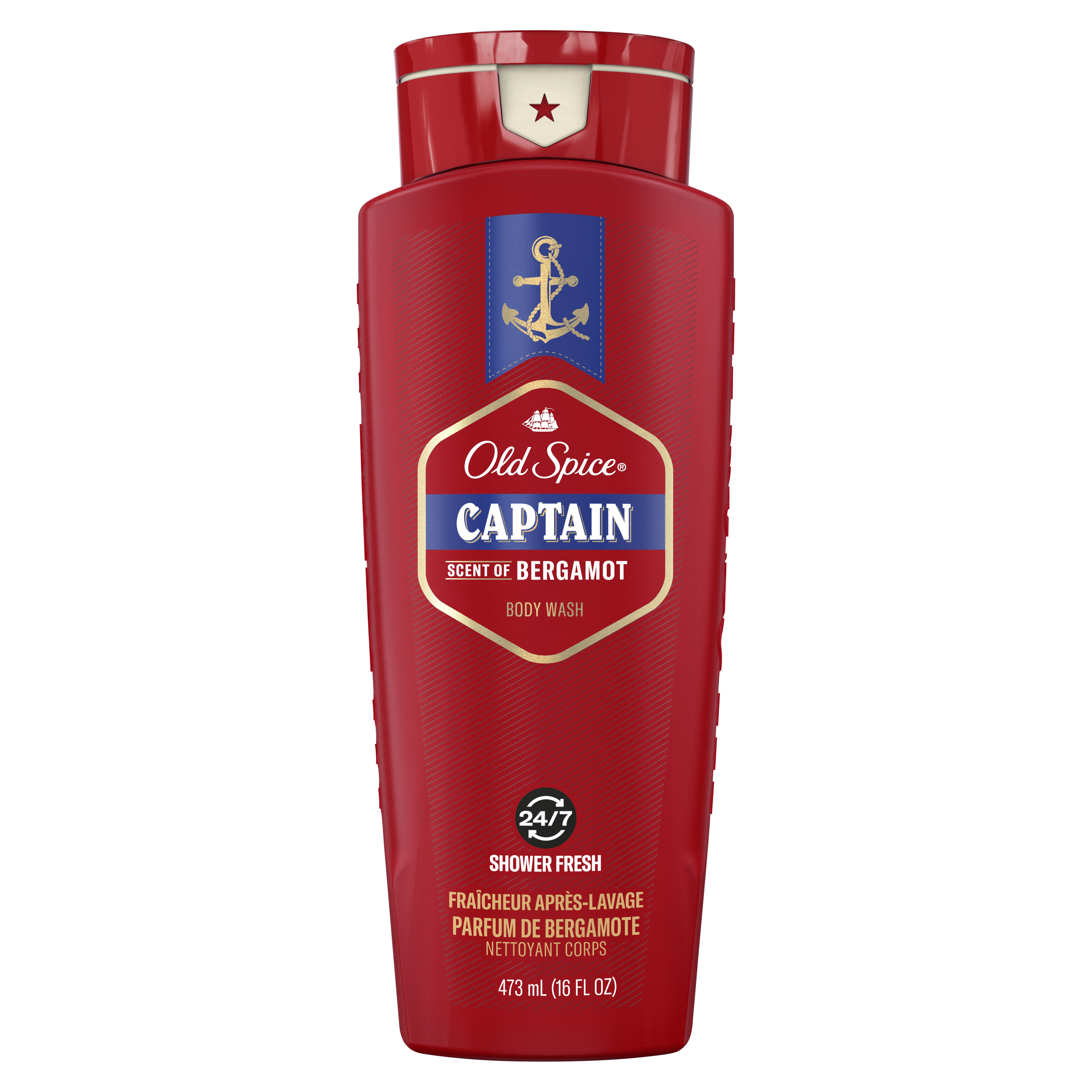 old spice Old Spice Men's Body Wash Captain Scent 473ml (16 fl. Oz)