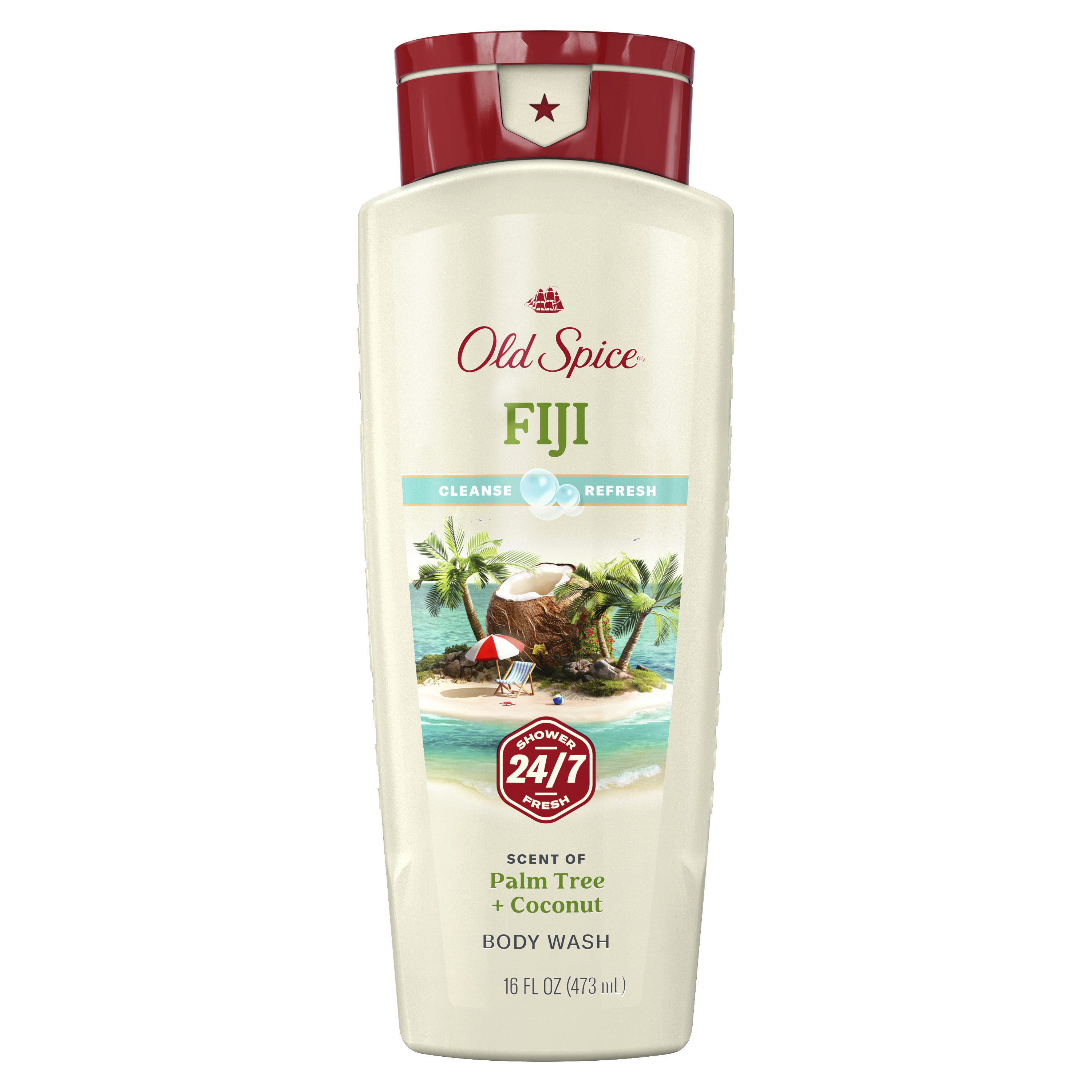 old spice Old Spice Men's Body Wash Fiji with Palm Tree 16 Oz