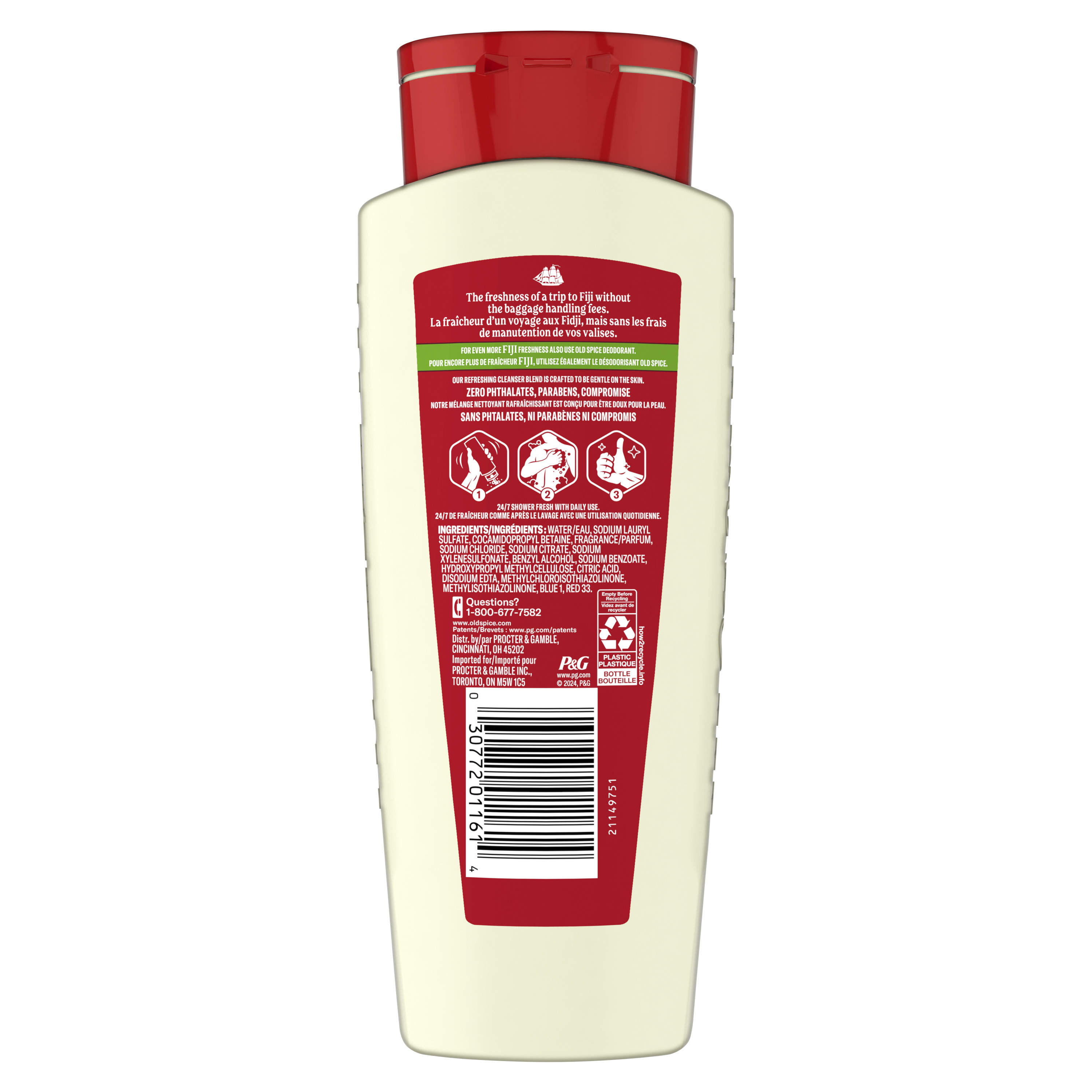 Old Spice Old Spice Men's Body Wash Fiji With Palm Tree 18 Oz